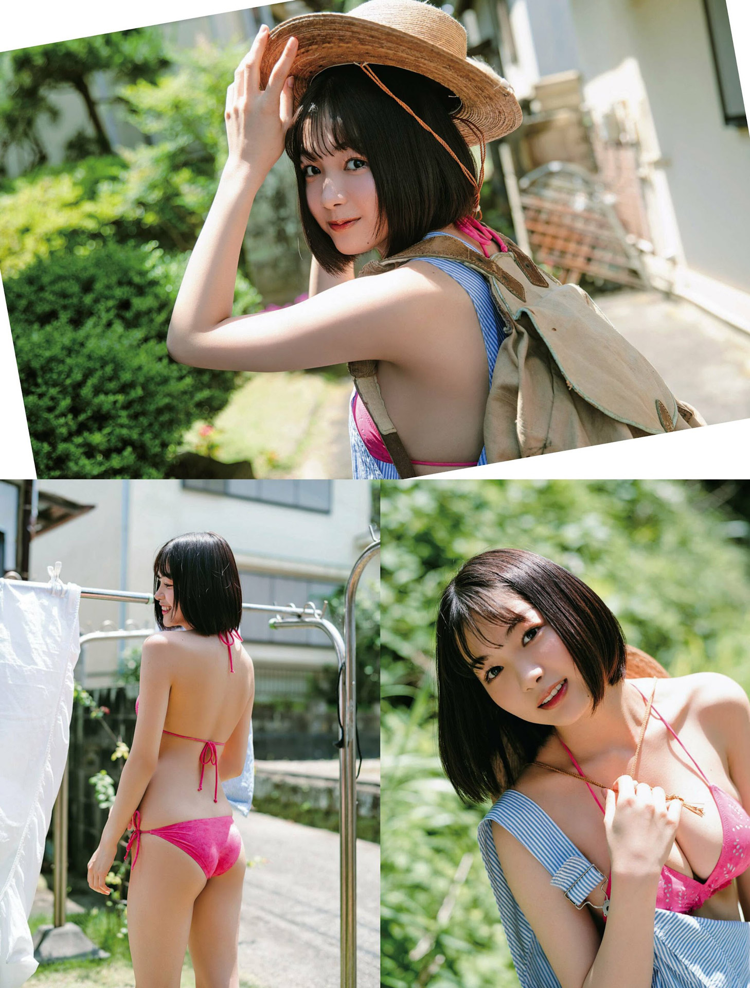 清楚な現役女子大生グラドル 吉澤遙奈のグラビア畫像-第1章-图片2