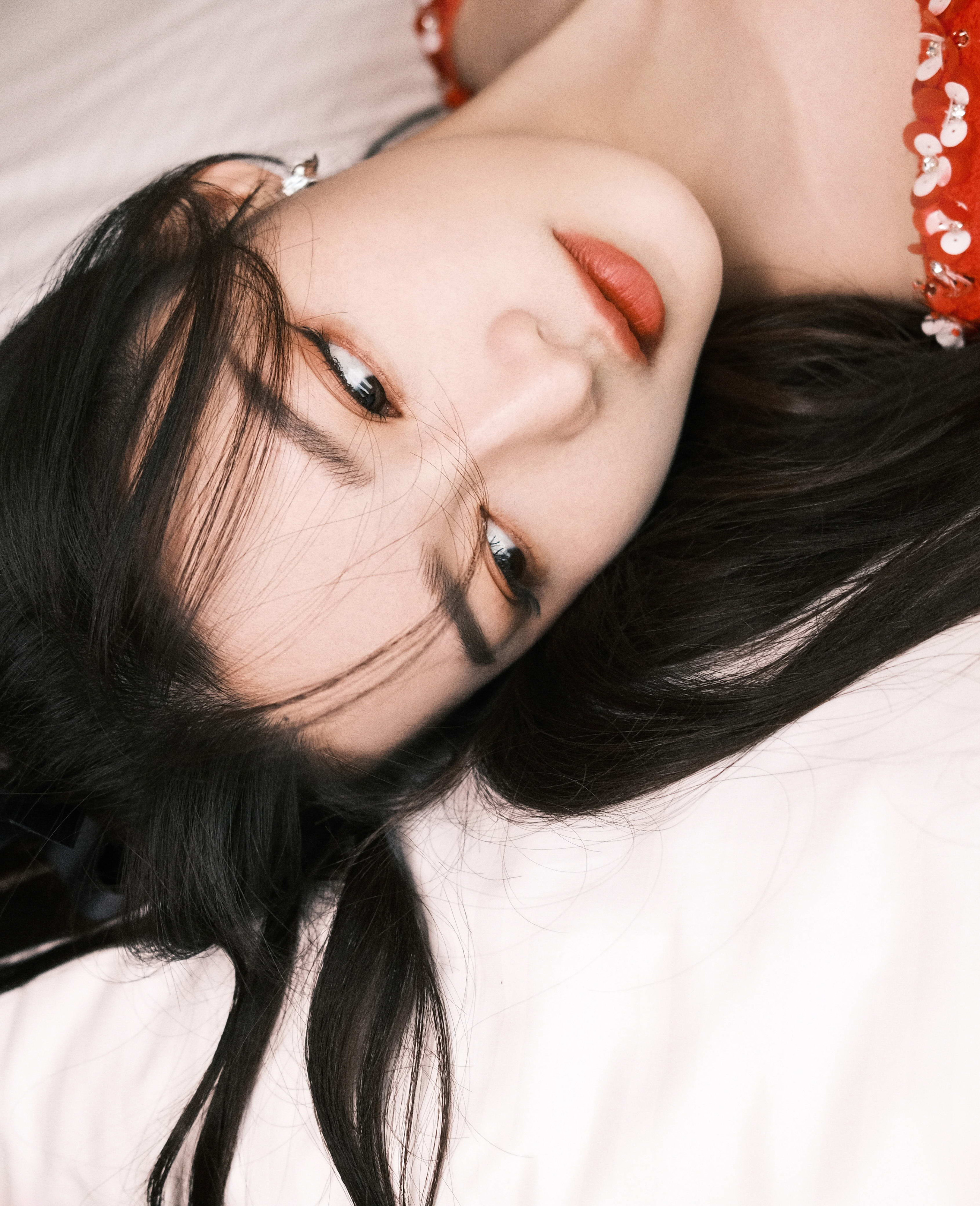 朱顏紅衫高馬尾—李沁[高清套圖]-第1章-图片4