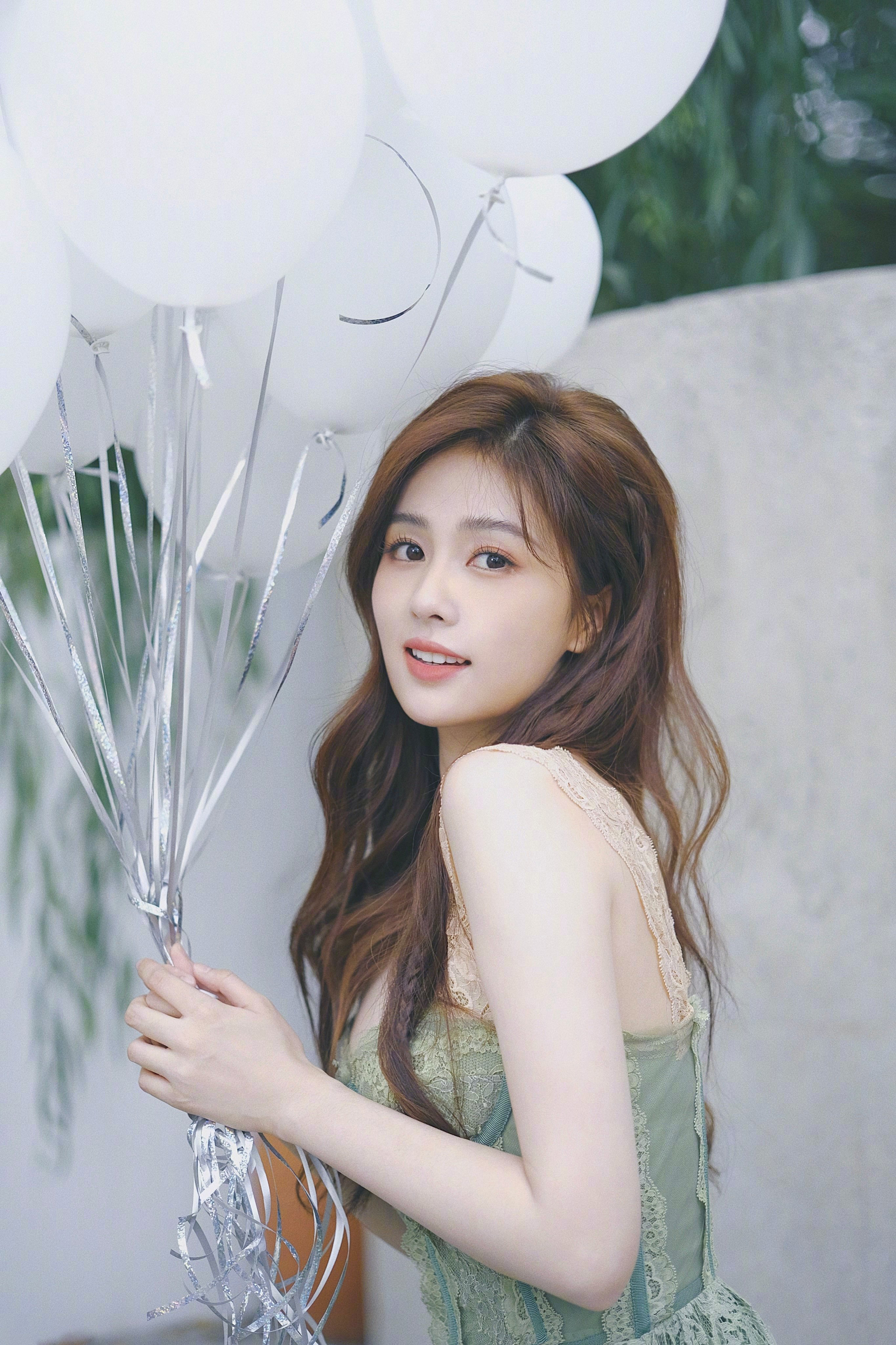 一身碧綠歡慶生—白鹿 [高清套圖]-第1章-图片10