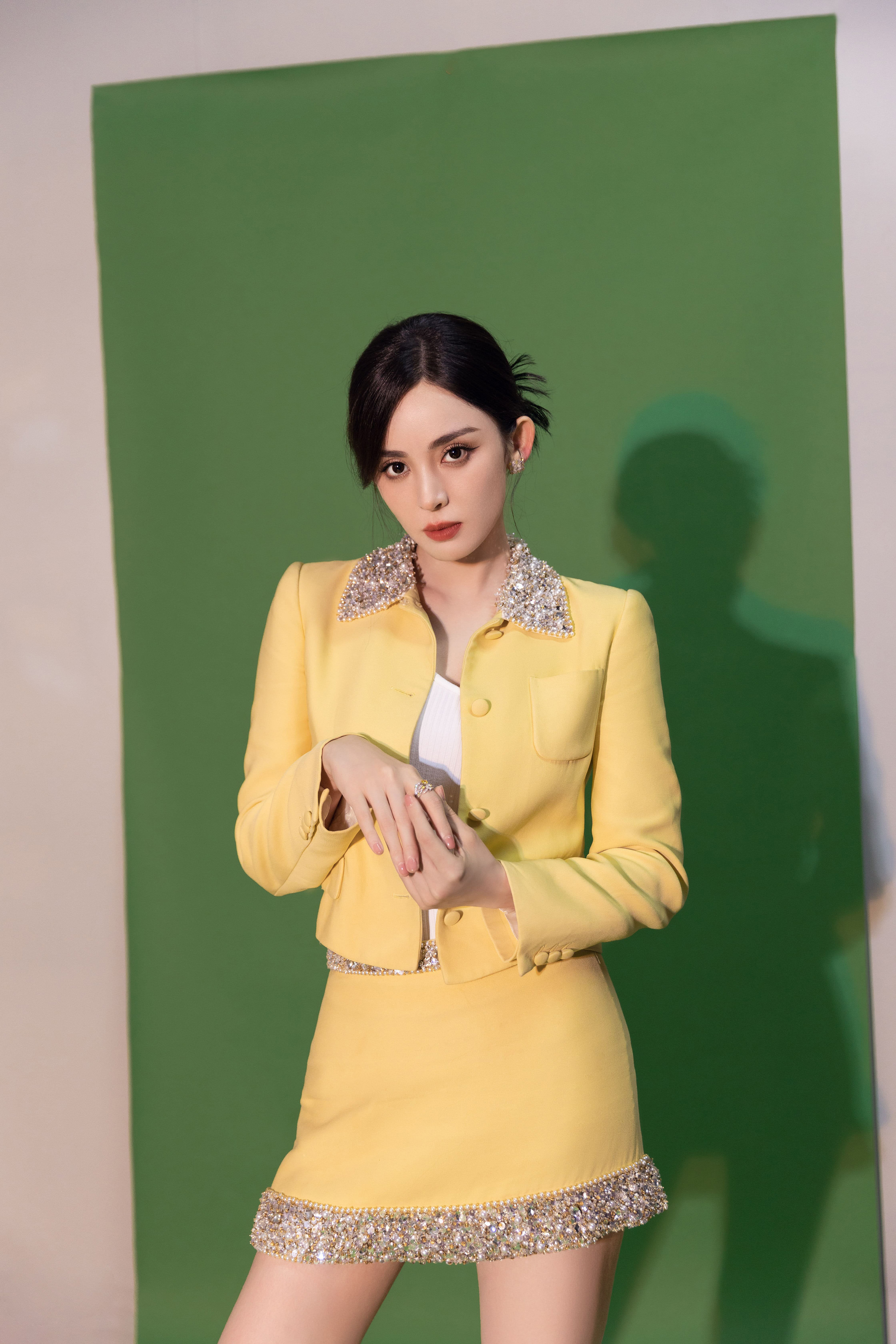 奶黃嫩綠待來春—古力娜扎[高清套圖]-第1章-图片6