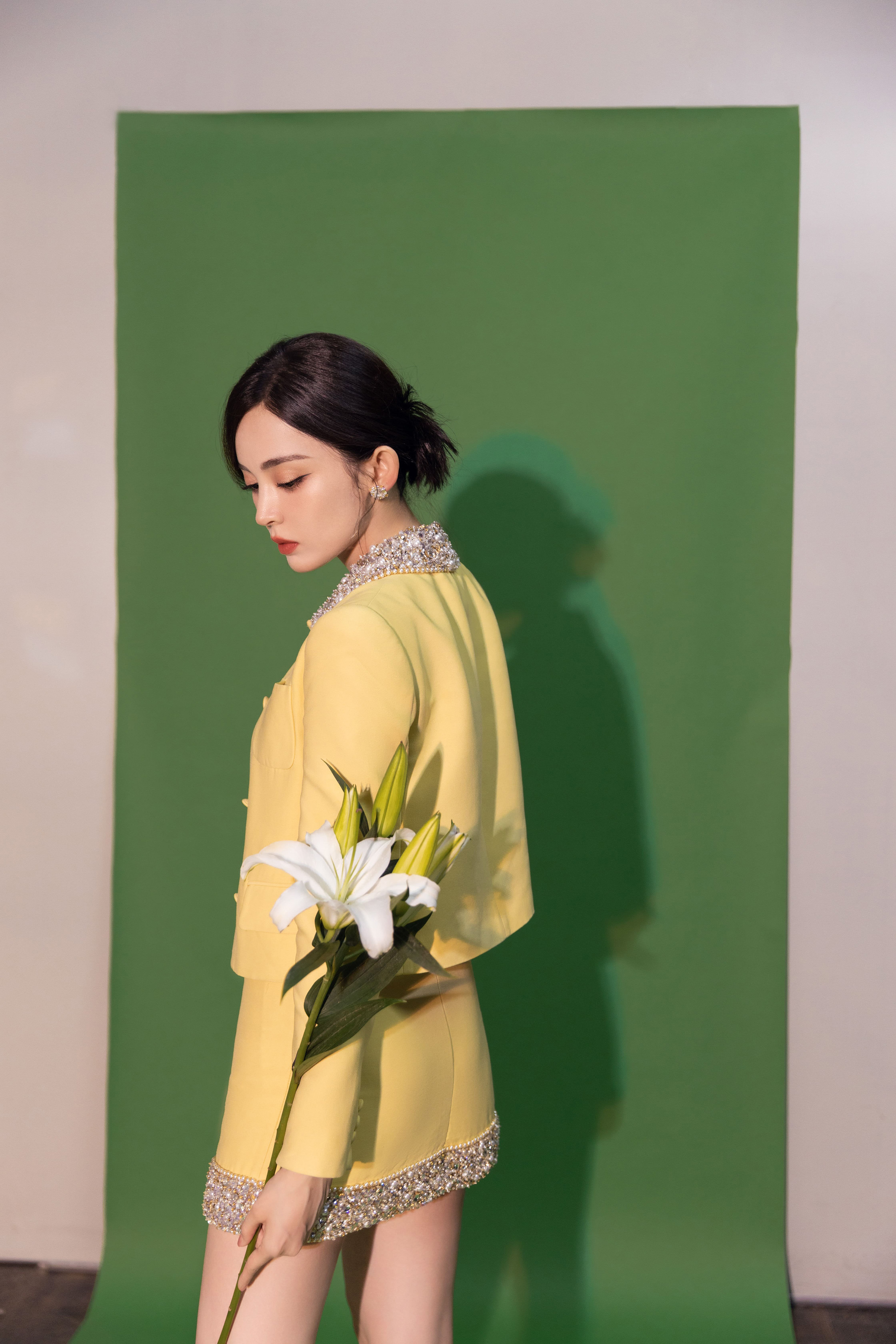 奶黃嫩綠待來春—古力娜扎[高清套圖]-第1章-图片10