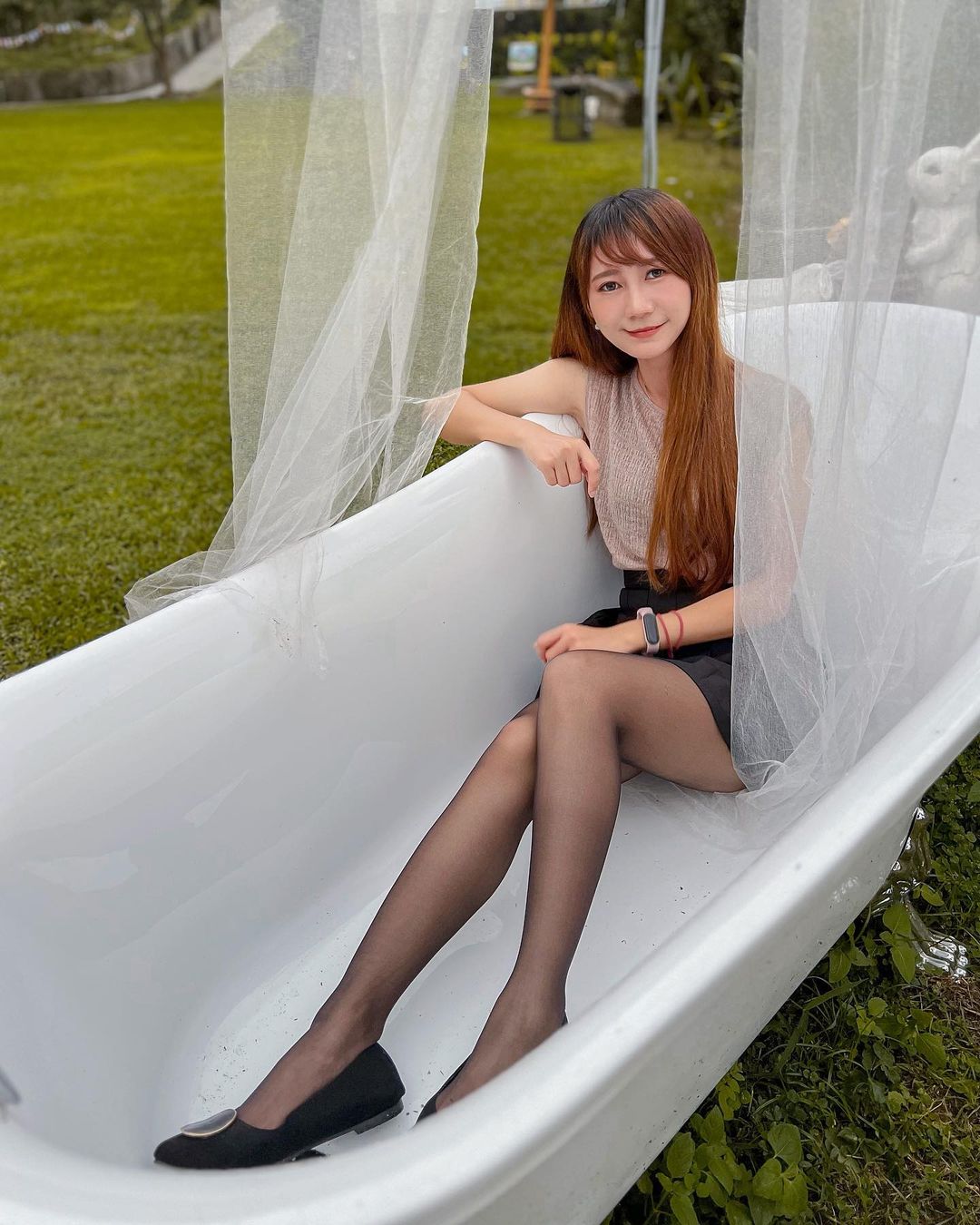 White long legs