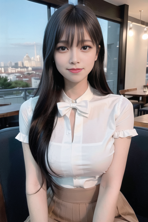 AI生成美女~AI創作女朋友~氣質形+創造只有一種表情的女友+白皙的女友-第1章-图片12