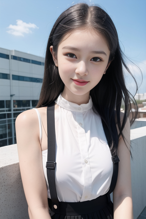 AI生成美女~AI創作女朋友~氣質形+創造只有一種表情的女友+白皙的女友-第1章-图片37