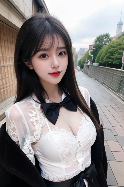AI生成美女~女友系列黑色背心+瑜珈服-第1章-图片19