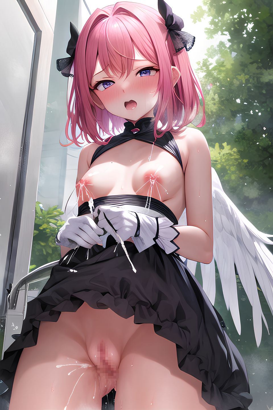 【AI生成】貧乳の女の子がディルドで潮吹きしているエロ畫像 part3-第1章-图片29