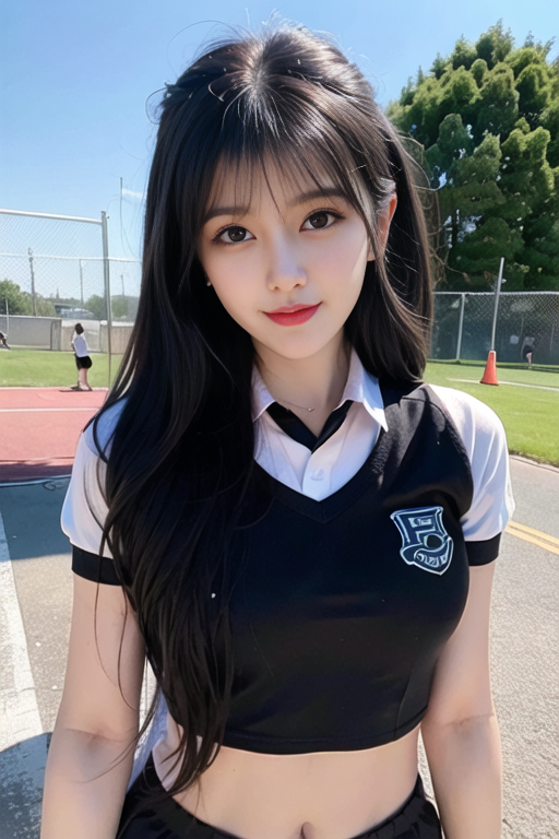 AI生成美女~女友系列運動服-第1章-图片2
