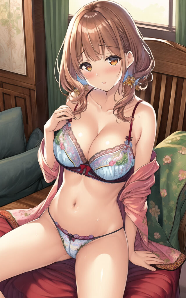 Blonde Girls in Lingerie (AI Generated)-第1章-图片11