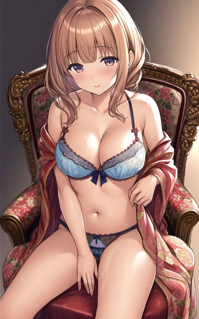 Blonde Girls in Lingerie (AI Generated)-第1章-图片17