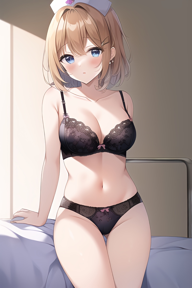 Blonde Girls in Lingerie (AI Generated)-第1章-图片20