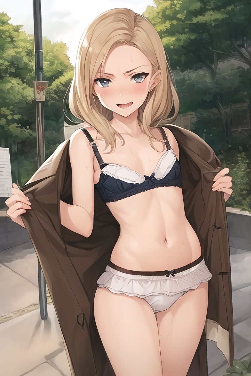 Blonde Girls in Lingerie (AI Generated)-第1章-图片23