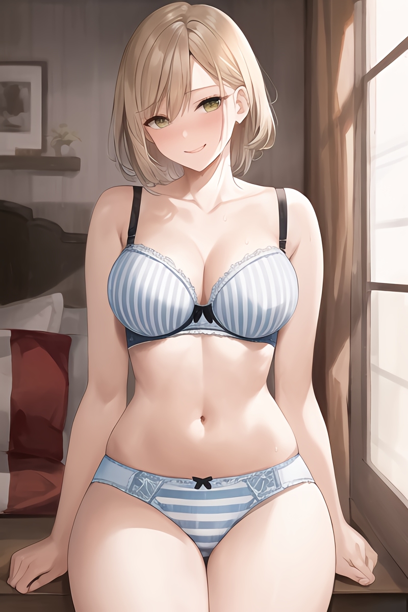 Blonde Girls in Lingerie (AI Generated)-第1章-图片26