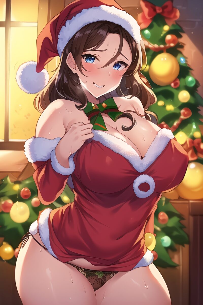 Christmas Curvy Girls (AI Generated)-第1章-图片1