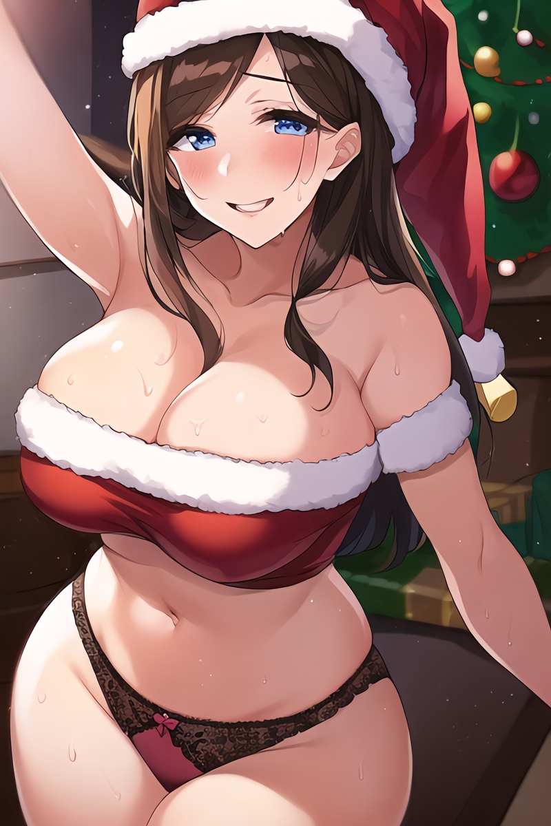 Christmas Curvy Girls (AI Generated)-第1章-图片12