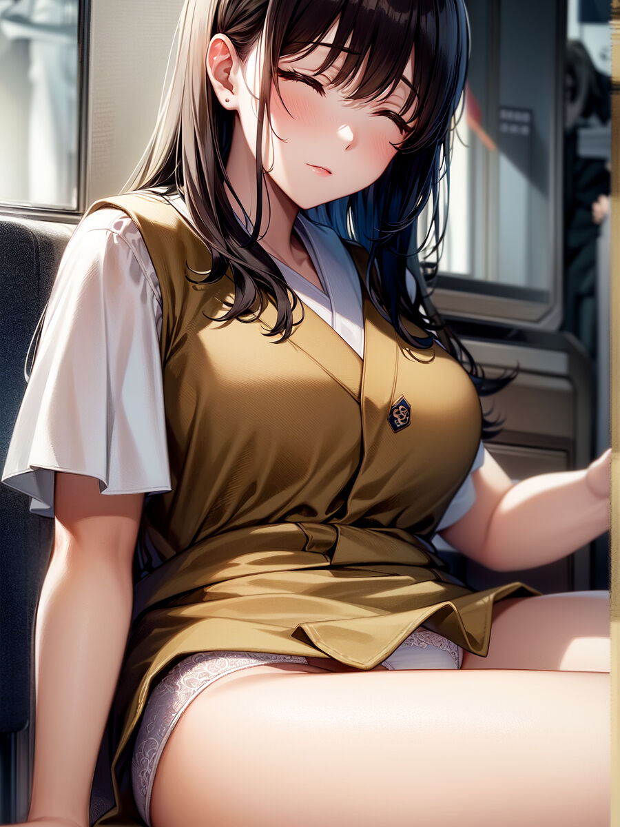 Girls Showing Panties (AI Generated)-第1章-图片24
