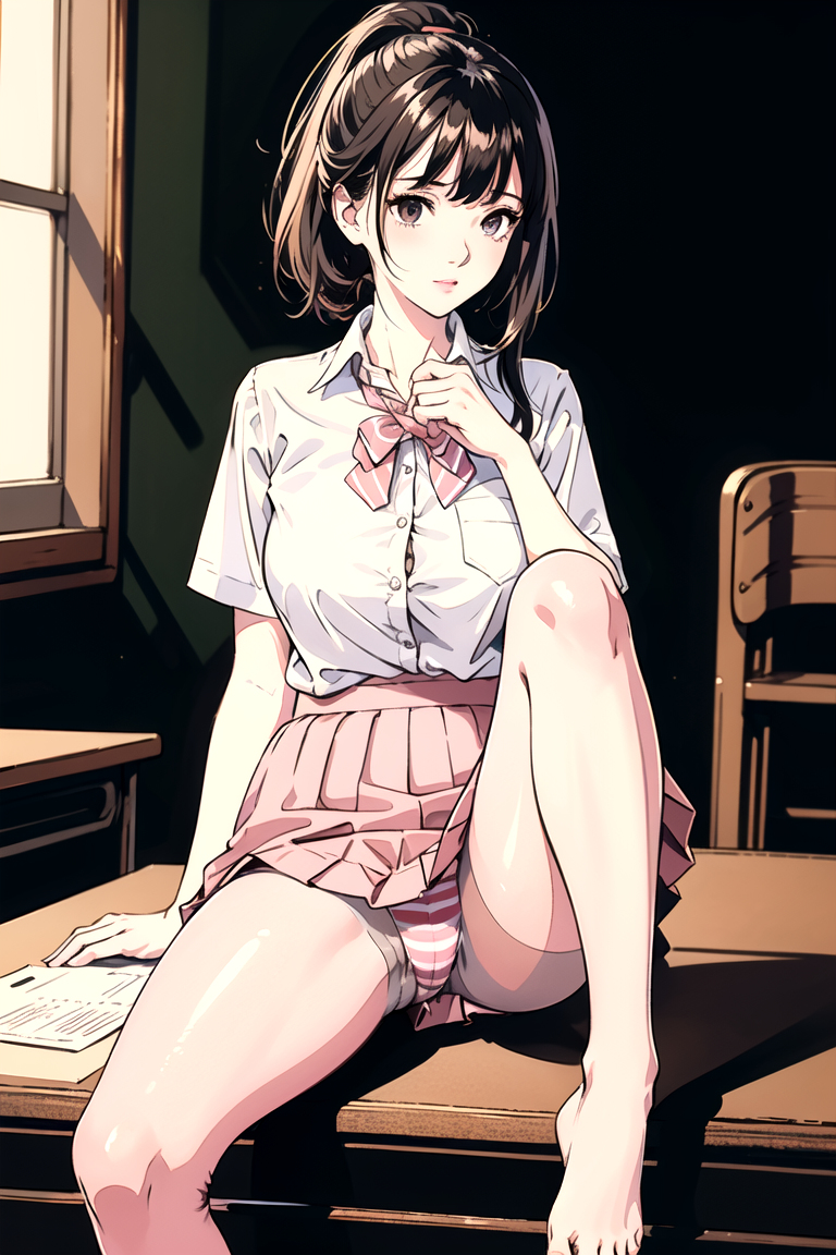 AI生成美女~As Dsitting-第1章-图片4