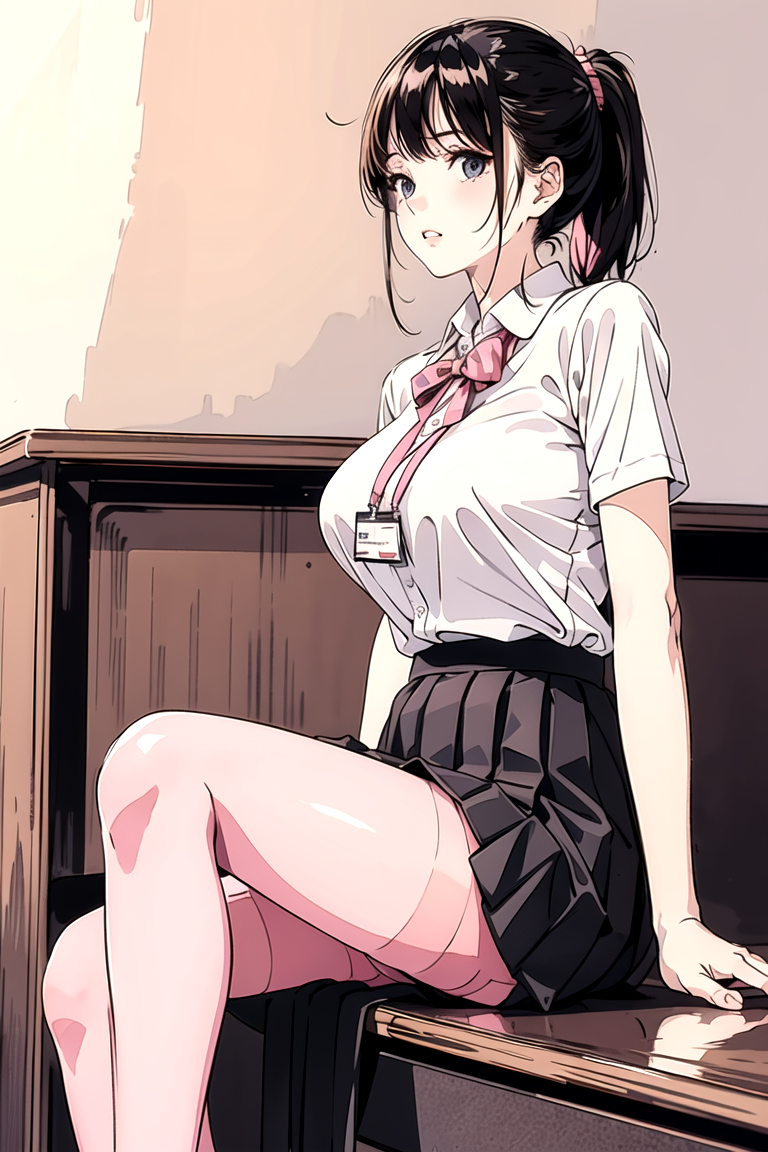 AI生成美女~As Dsitting-第1章-图片13