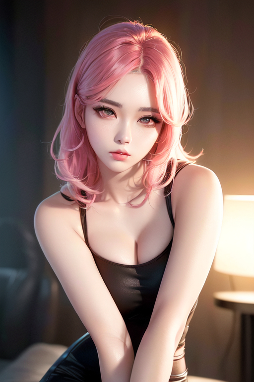 AI生成美女~AiMakeGirlpink lady 230218-第1章-图片17