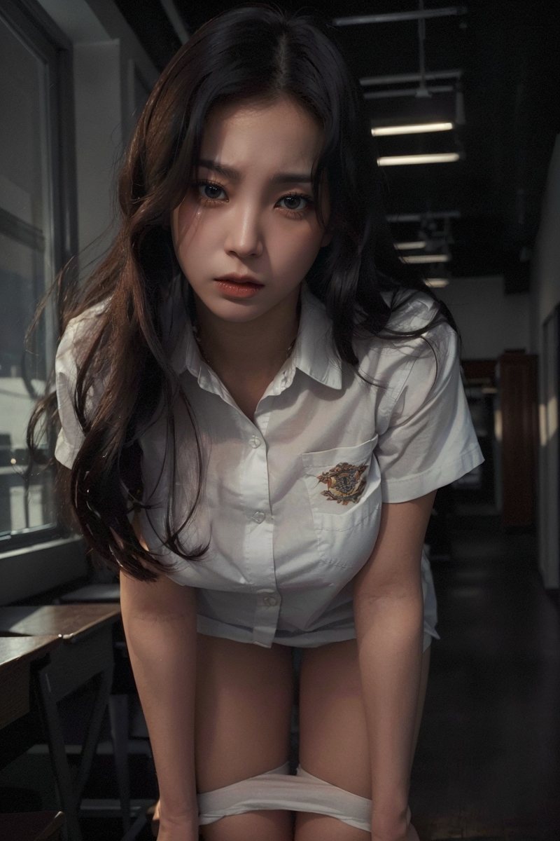 AI生成美女~Ai_DaDaDakAi girl takes off panties-第1章-图片13