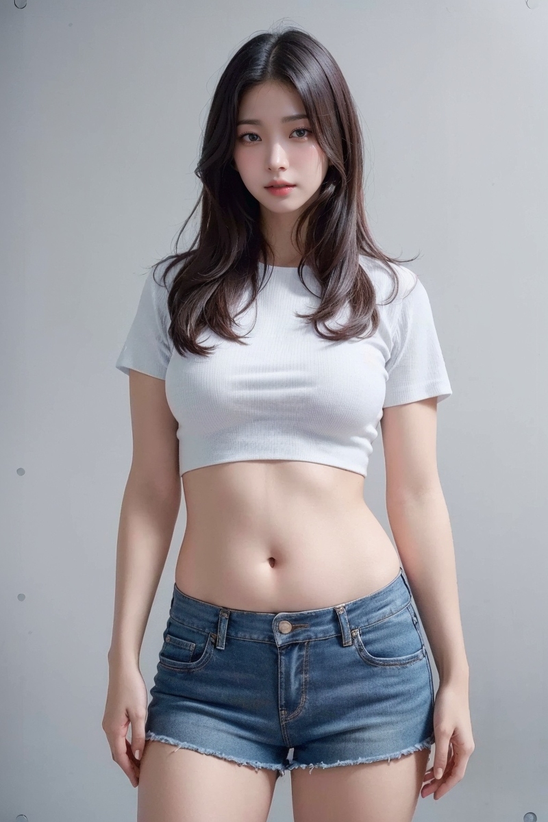 AI生成美女~Ai_DaDaDakAi girl belly fat exposure（中空裝露肚腩）-第1章-图片2