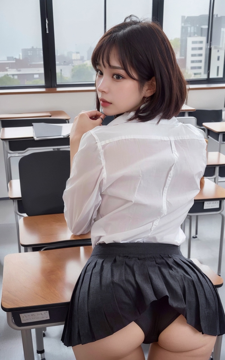 AI生成美女~Ai_DaDaDakAi girl Showing butt-第1章-图片11