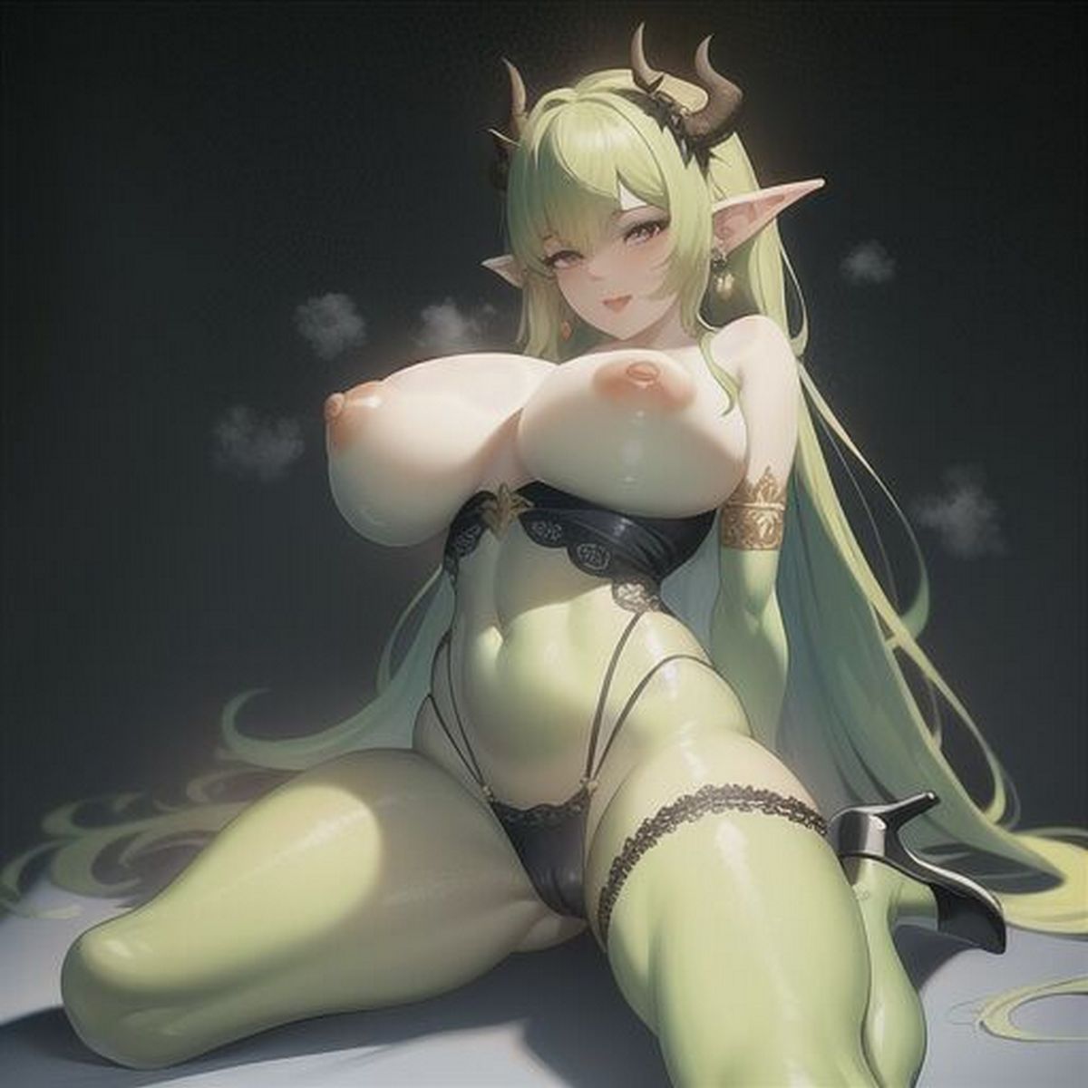 AI Generated Goblin Girls-第1章-图片4