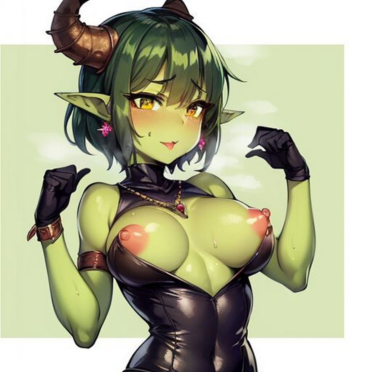 AI Generated Goblin Girls-第1章-图片15