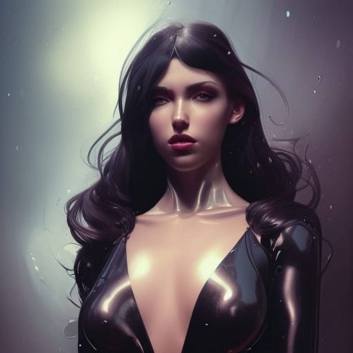 Lingerie (Satin, Latex, Silk, Fishnet, Sheer & Négligée)~NonNudes~[Drizz31MaleWV] [AI Generated]-第1章-图片30