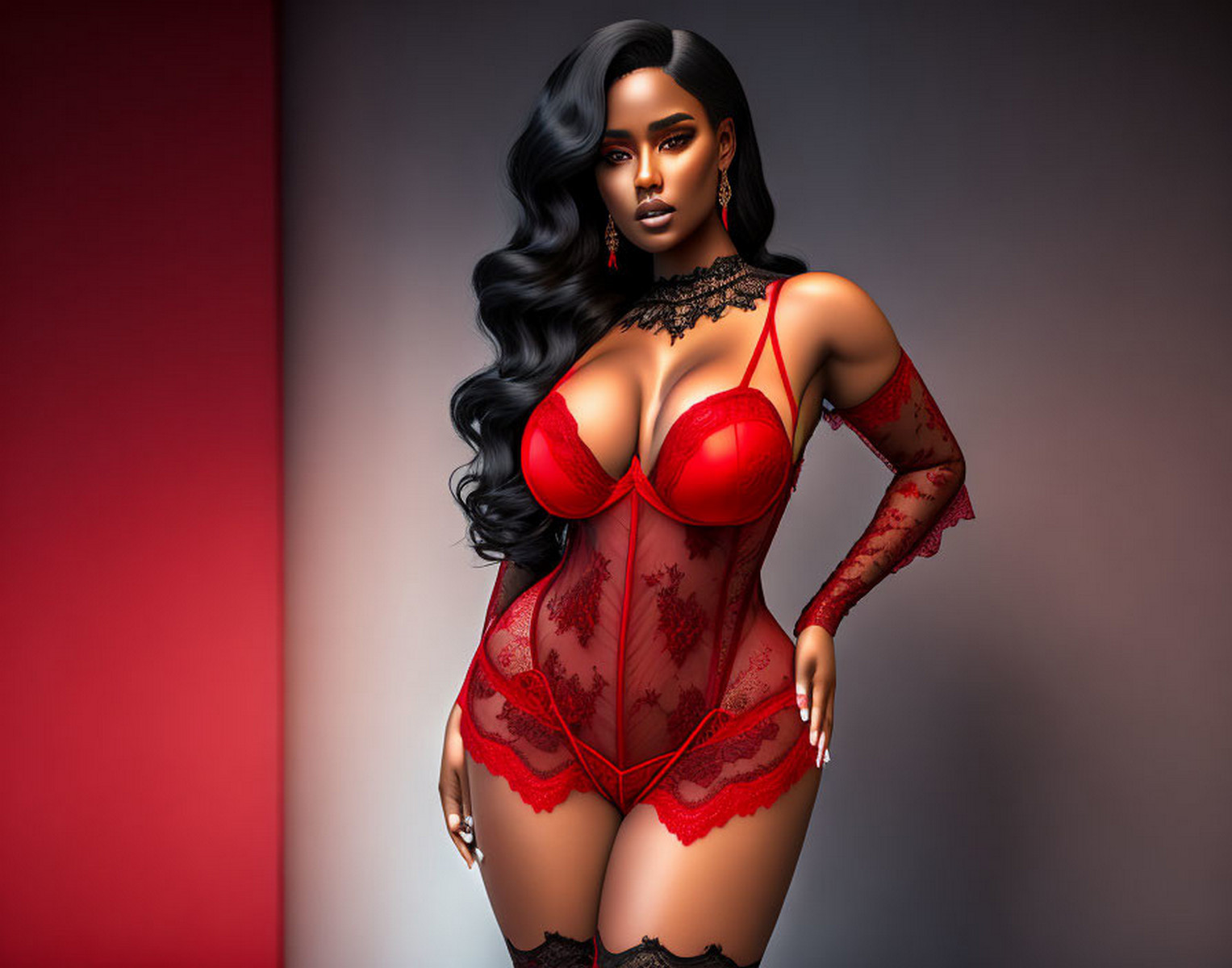 Lingerie (Satin, Latex, Silk, Fishnet, Sheer & Négligée)~NonNudes~[Drizz31MaleWV] [AI Generated]-第1章-图片133