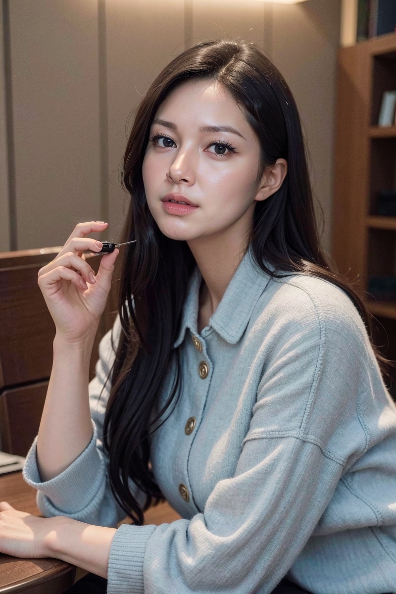 AI生成美女~Ai_DaDaDaklady just milf face test(我想X的熟女臉蛋) -第1章-图片7