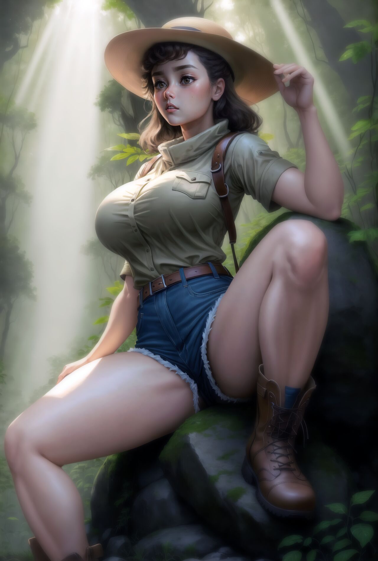 [Softcore Works] (AI Generated) Jungle Gallery-第1章-图片18