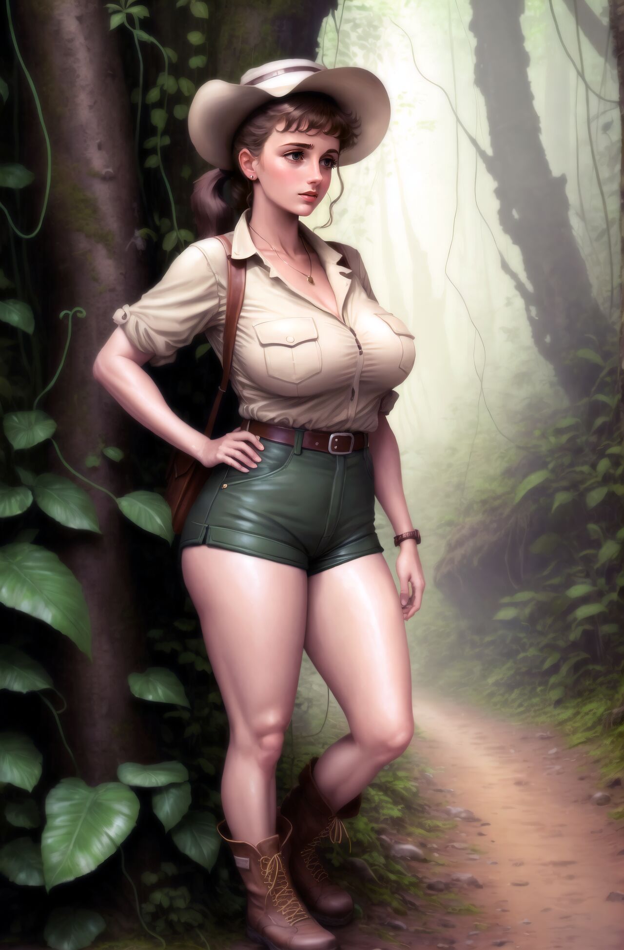 [Softcore Works] (AI Generated) Jungle Gallery-第1章-图片20