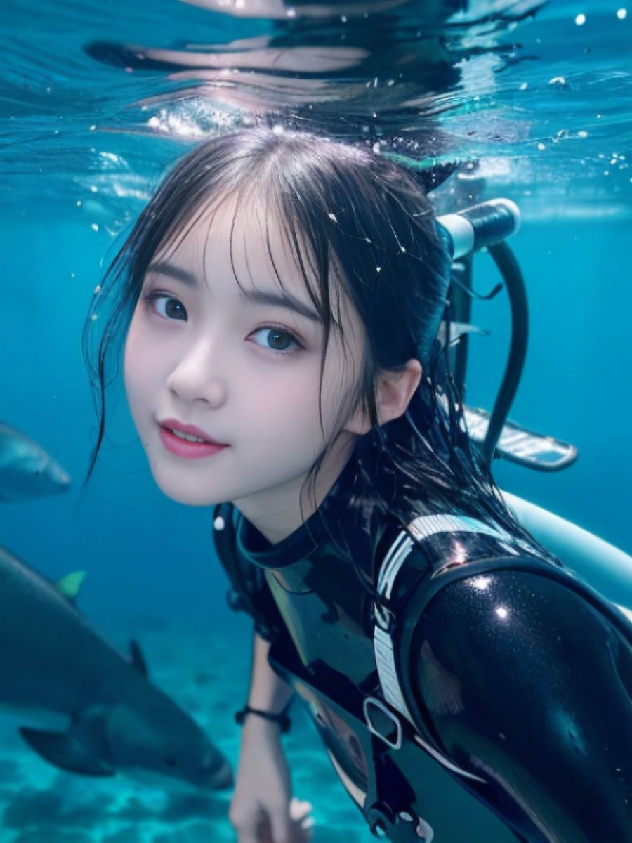 AI生成 海邊的AI美女-第1章-图片75