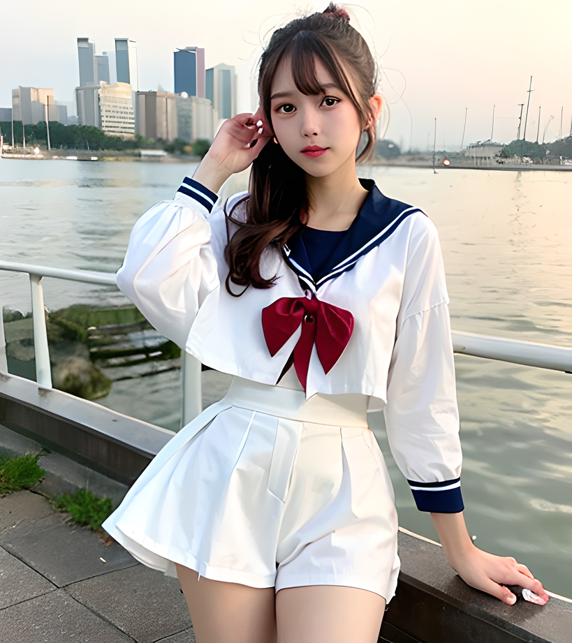 AI生成美女~nanairo52ヌードでデート+ガール＋Teen　ヌードでお休み＋ふたりで記念撮影-第1章-图片10