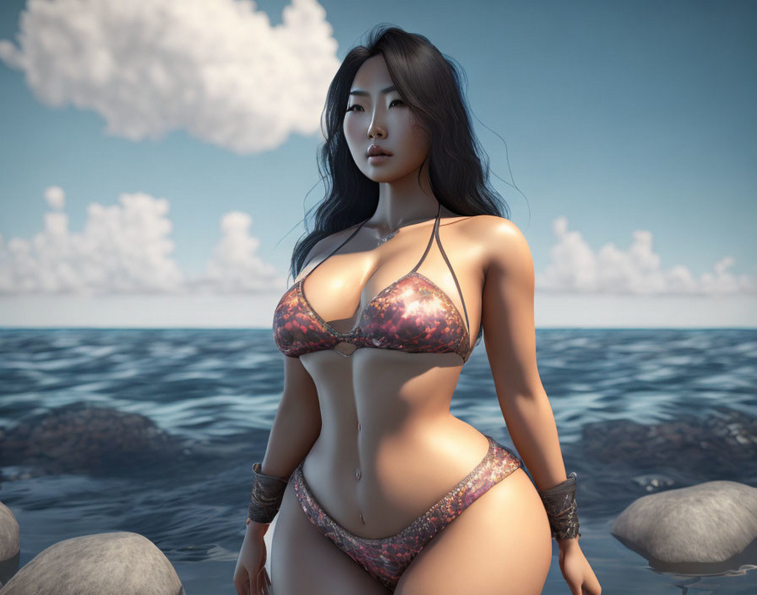 Swimsuits ~NonNudes~[Drizz31MaleWV] [AI Generated]-第1章-图片67
