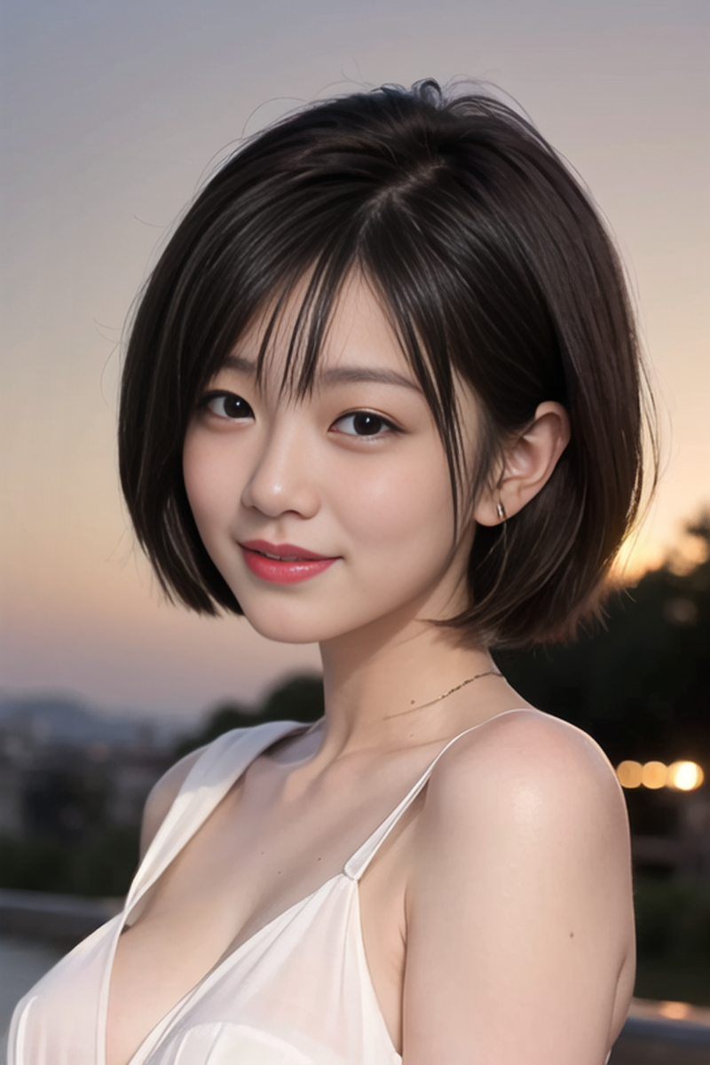 AI生成美女~As D短髮(ショートヘアワークス  リメイク)-第1章-图片14