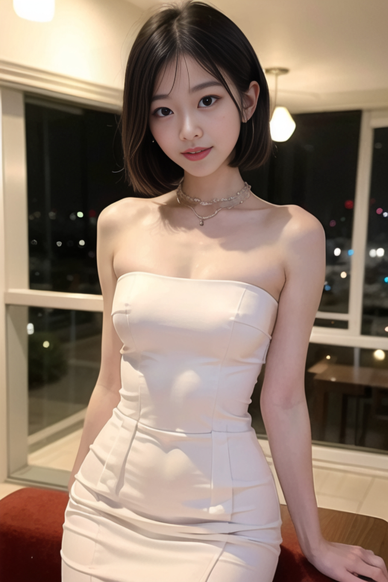 AI生成美女~As D短髮(ショートヘアワークス  リメイク)-第1章-图片34