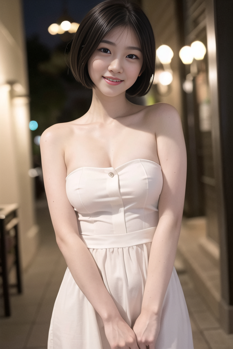 AI生成美女~As D短髮(ショートヘアワークス  リメイク)-第1章-图片36