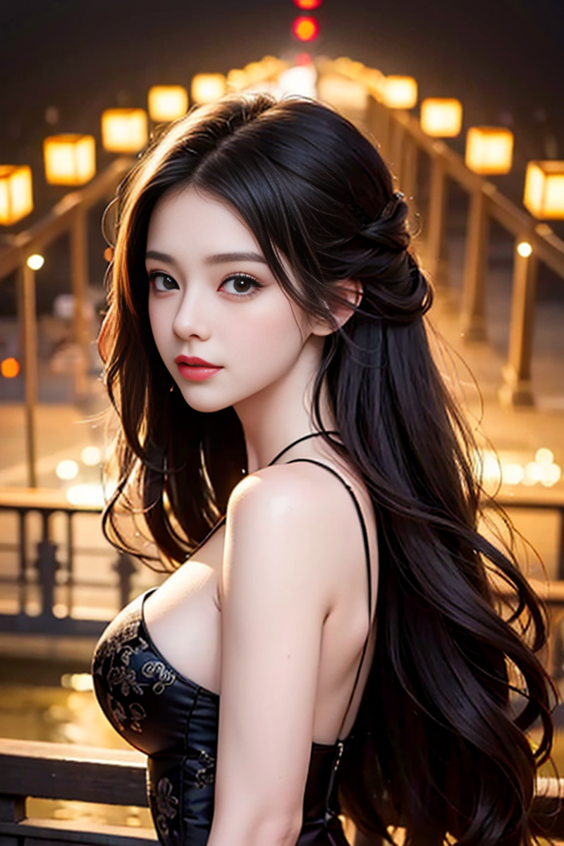 AI生成美女~As D【4K AI travel】【東洋の真珠】上海黃浦江-第1章-图片17