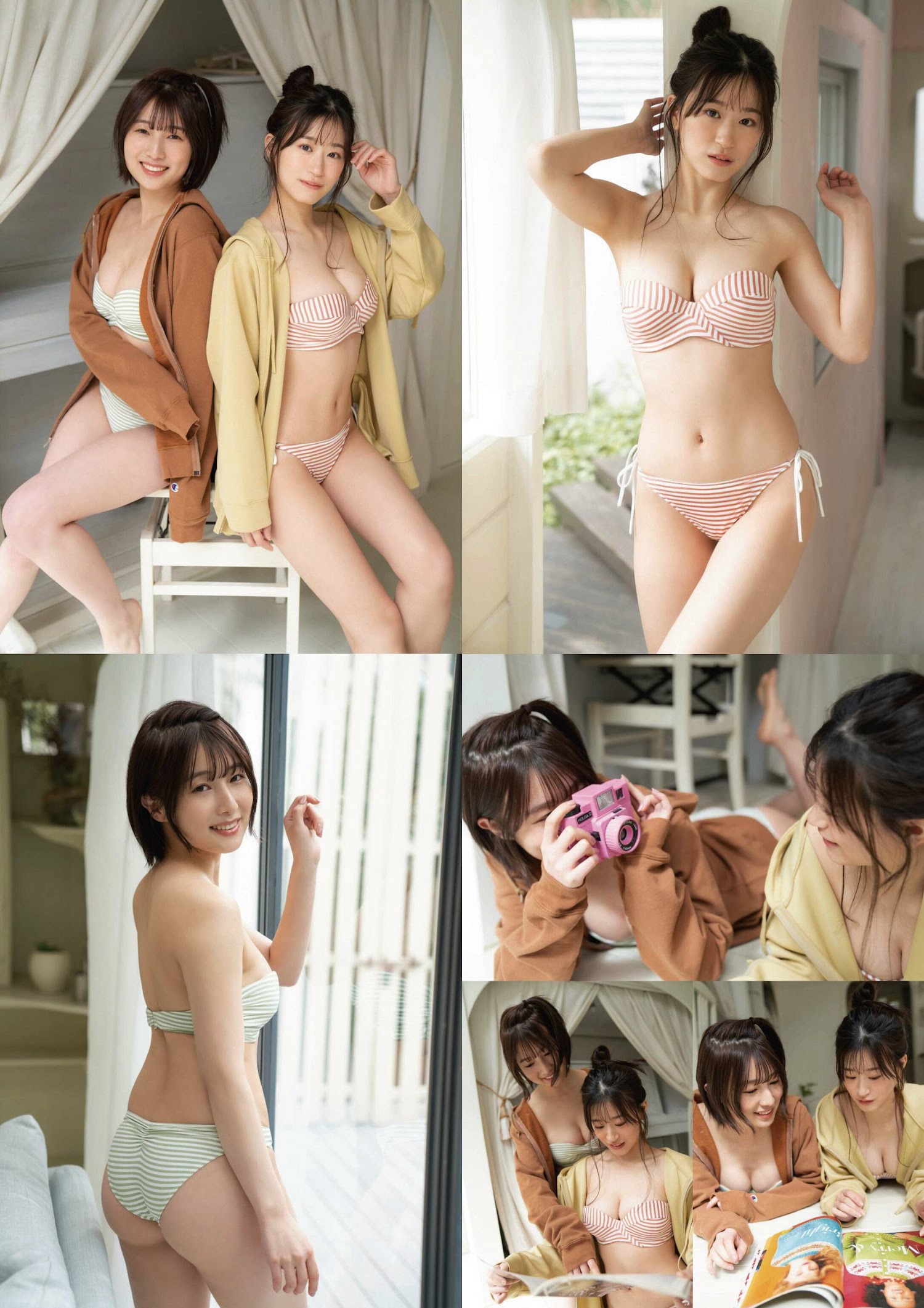 NMB48 上西怜 安部若菜 [ENTAME] 月刊エンタメ 2023.05-第1章-图片8