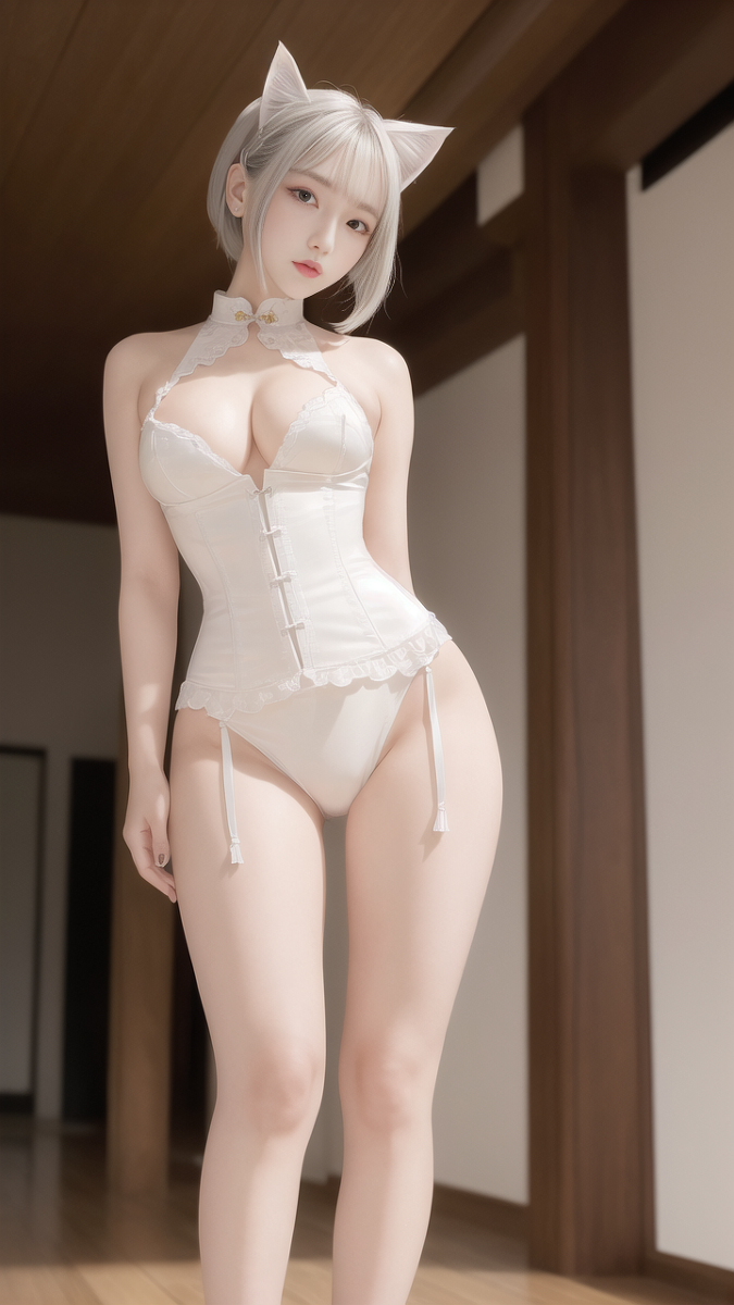 AI生成美女~AI Painting貓耳女仆-第1章-图片9