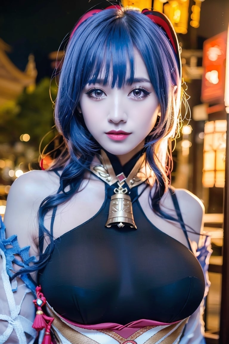 AI生成~AiMakeGirl甘雨(原神)-第1章-图片1