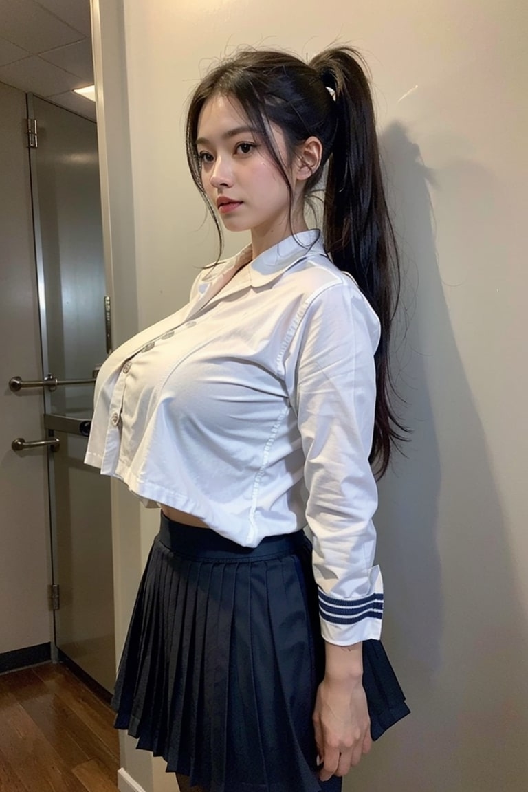 AI生成~AiMakeGirlunrealオッパイ高校生-第1章-图片2