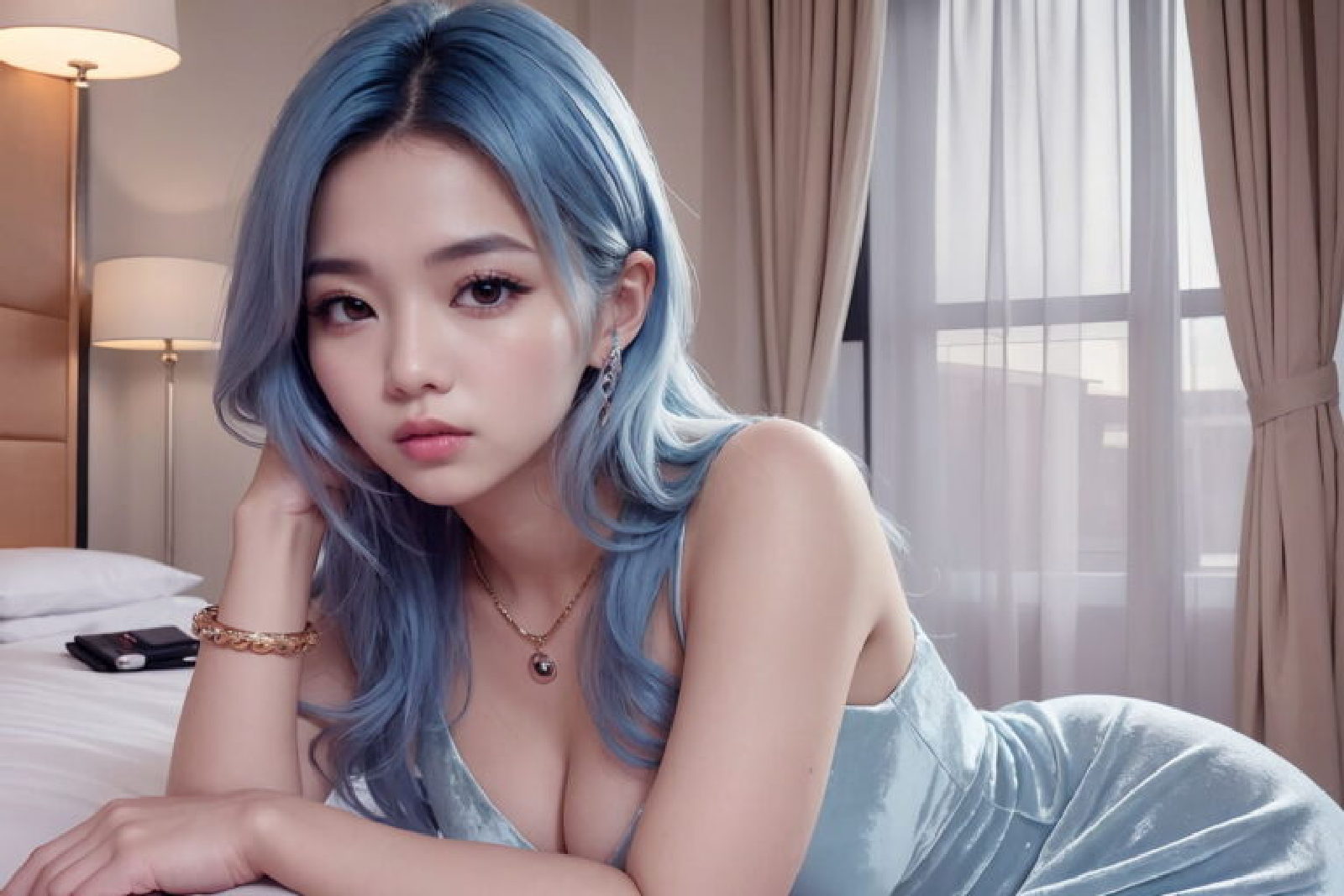 Sexy AI Dream Girls Posing in Bed – The Future of Sensual Fantasy-第1章-图片18