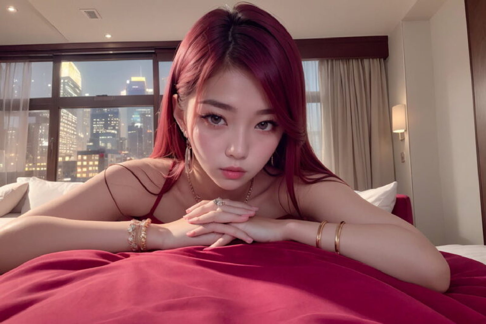 Sexy AI Dream Girls Posing in Bed – The Future of Sensual Fantasy-第1章-图片28