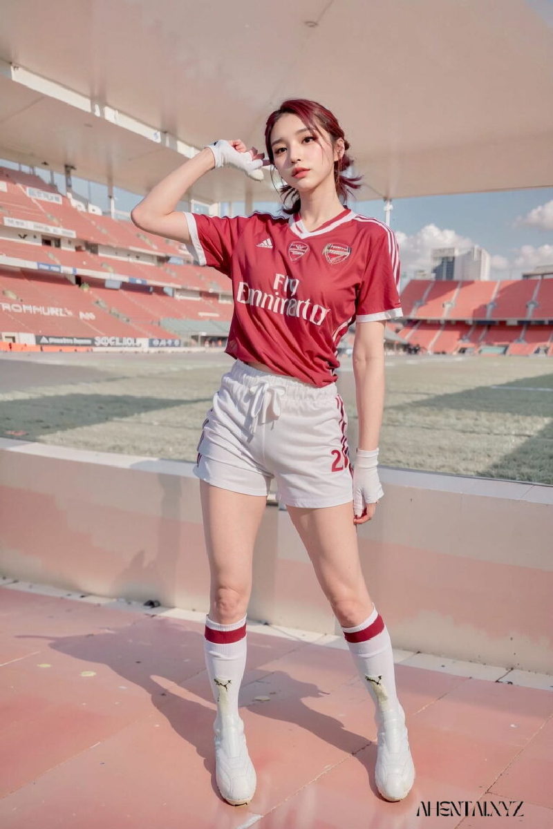 The Beauty of AI Technology Captivating AIGenerated Images of EPL Dream Girls in Football Jerseys-第1章-图片3