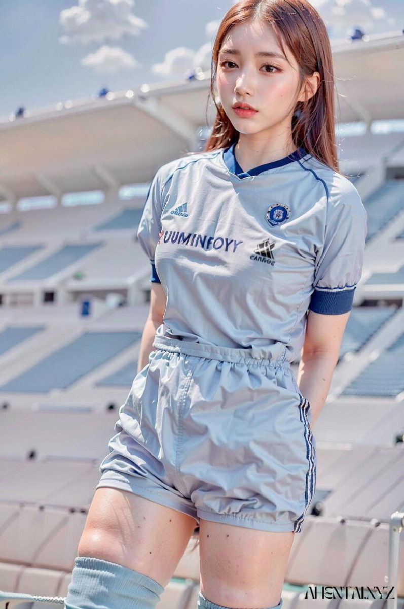 The Beauty of AI Technology Captivating AIGenerated Images of EPL Dream Girls in Football Jerseys-第1章-图片8