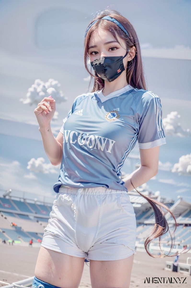 The Beauty of AI Technology Captivating AIGenerated Images of EPL Dream Girls in Football Jerseys-第1章-图片9