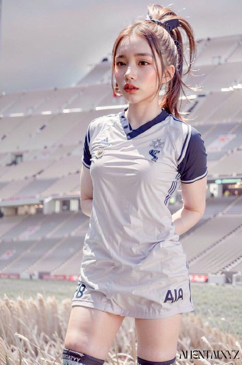 The Beauty of AI Technology Captivating AIGenerated Images of EPL Dream Girls in Football Jerseys-第1章-图片11