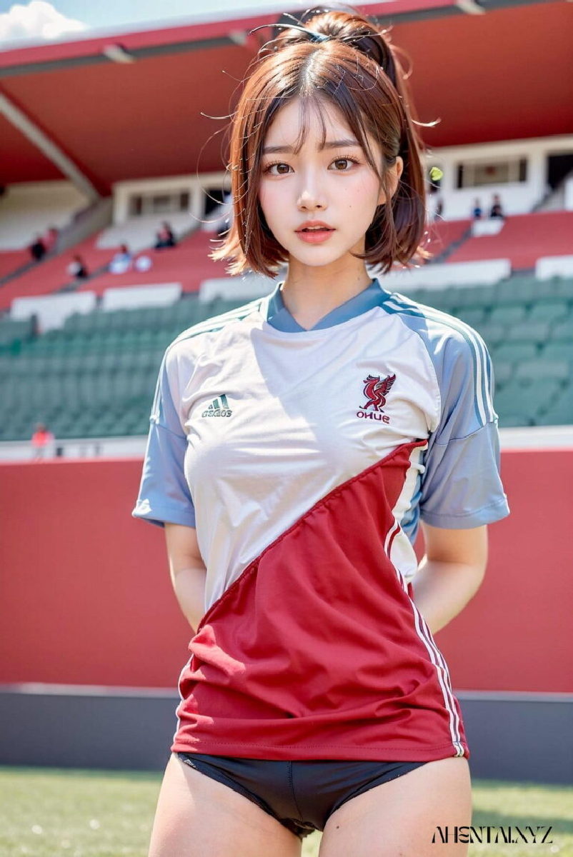 The Beauty of AI Technology Captivating AIGenerated Images of EPL Dream Girls in Football Jerseys-第1章-图片18